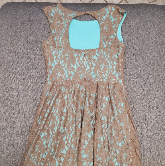 Lace Cocktail Dress - Picture 1 of 5